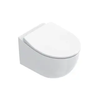 Catalano Italy Унитаз подвесной 52х37см., безободковый, смыв Tornado, покрытие Cataglaze+, цвет: белый глянцевый