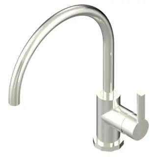 THG Les Ondes &agrave; manettes Смеситель для раковины, на 1 отв., цвет: Matt nickel