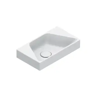 Catalano Comfort Раковина 40x23см, без отв., цвет: белый глянцевый