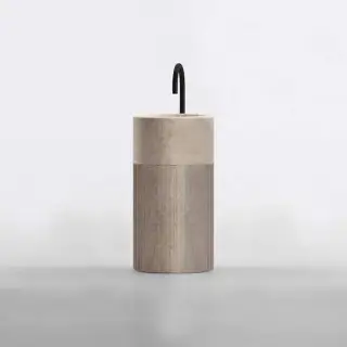 NOORTH milldue edition ROMA III Раковина 45х88 см, без отв., напольная, без перелива, с донным клапаном, цоколь фрезерованный Moka Cream, цвет: Moka Cream/Moka Cream