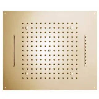 Bossini Dream Sprays Верхний душ 57х47см., с 3 функциями, потолочный, цвет: золото