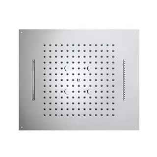 Bossini Dream Верхний душ 57x47см, 4 режима (дождь, каскад, водопад туман), потолочный, цвет: хром