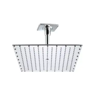 BOSSINI PARIS-RECTANGULAR Верхний душ 400 x 400 мм - потолочный кронштейн 150 мм, цвет: хром