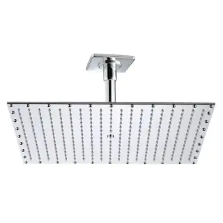 BOSSINI PARIS-RECTANGULAR Верхний душ 500 x 400 мм - потолочный кронштейн 150 мм, цвет: хром