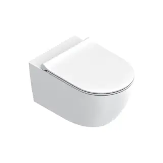 Catalano Sfera Унитаз подвесной 55х35см, безободковый, смыв Tornado, покрытие Twinglaze+, цвет: белый матовый