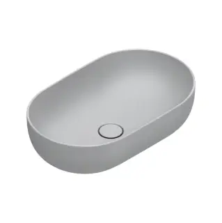 Catalano Sfera Раковина 60x37см накладная, без отв., цвет: Cemento Satinato