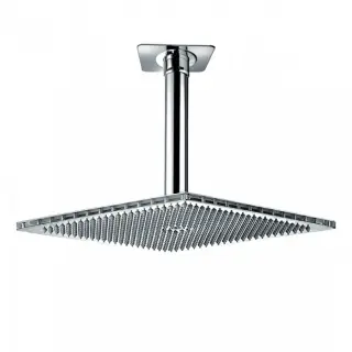 BOSSINI DREAM-CUBE Верхний душ 400 x 400 мм 1 режим - держателем вертикальным 300 x &Oslash; 36 мм, цвет: хром