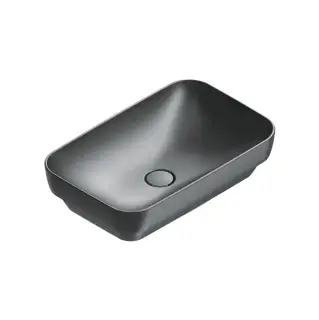 Catalano Green Раковина 60x38см, встраиваемая, без отв., цвет: черный матовый