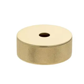 Oasis Defile Контейнер &Oslash;11х4.5см., настольный, рифленый, цвет: золото