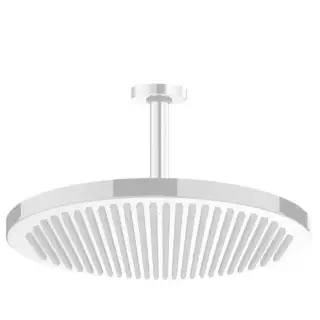 Bossini Apice Верхний душ &Oslash;280 мм., с потолочным держателем 237 мм., цвет: белый матовый