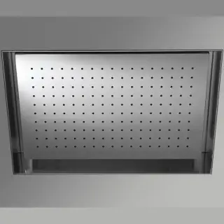 Antonio Lupi Душевая система Meteo Встраиваемый верхний душ 52 x 35 x 11 см. цвет. Зеркальная сталь