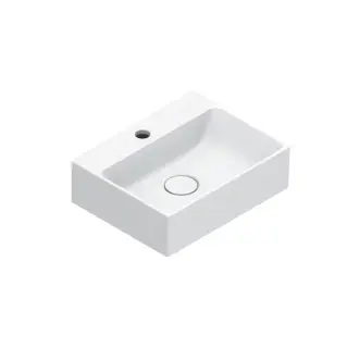 Catalano Premium Раковина 45x35см, с 1 отв., цвет: белый глянцевый