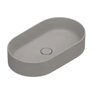 Catalano Zero Раковина 60х35см, накладная, без отв., цвет: Tortora Satinato