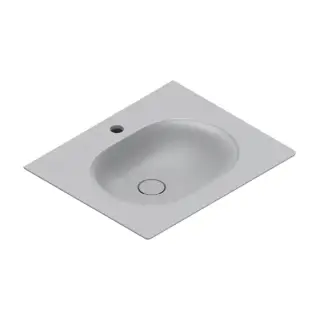 Catalano Sfera Раковина консоль 60x50см, с 1 отв., цвет: Cemento Satinato