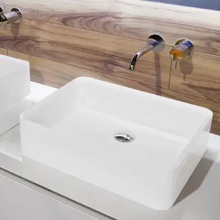 Antonio Lupi Servoretto Раковина 63х38 см, без отв., накладная, цвет: белый