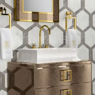 Oasis Раковина накладная, 70х40см., с 3 отв., цвет: белый