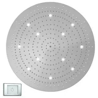 BOSSINI DREAM-XL OK Верхний душ &Oslash; 1000 мм, с 12 LED (белый), блок питания/управления, цвет: хром