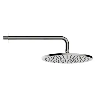 Bossini Nobu Душевая лейка из нерж. стали &Oslash; 280 mm самоочищающаяся на шарнире на 1/2