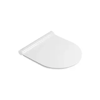 Catalano Zero Сиденье для унитаза 46см с микролифтом, тонкое, цвет белый глянцевый