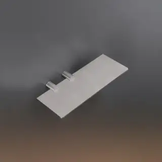 Полка для ванной CEA Stem MEN02S матовая сталь