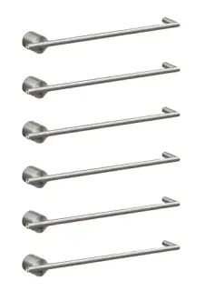 Полотенцесушитель электрический CEA EQUILIBRIO EQB06L = TRS01+SEL01(x6шт.) СТАЛЬ POLISHED