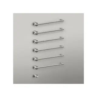 Полотенцесушитель электрический CEA EQUILIBRIO EQB16S = TRS01+SEL01(x6шт.)+BOT03 СТАЛЬ SATIN