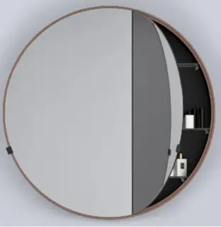 Зеркальный шкаф Cielo I Catini CASPCT.NI NINFEA