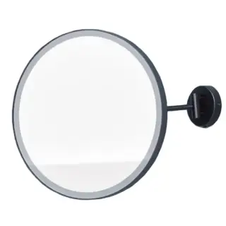 Зеркало для ванной Cielo Pluto PLSPL.FE Черный матовый