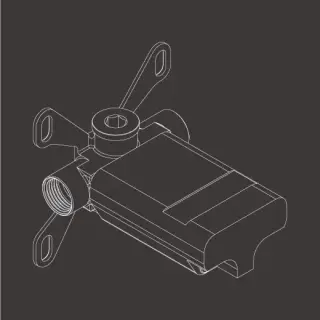 Встраиваемая часть смесителя