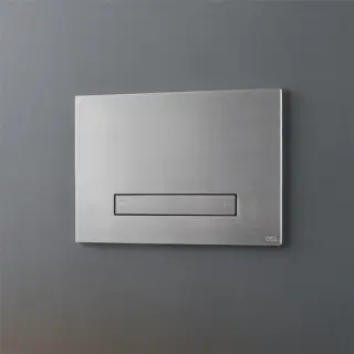 Клавиша смыва для встраиваемого бачка 24.5*0.4*h15.5 полированная сталь