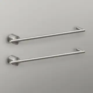 Полотенцесушитель электрический CEA EQUILIBRIO EQB02S = TRS01+SEL01(x2шт.) матовая сталь