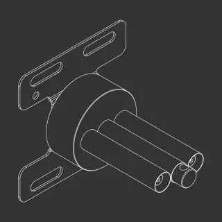 Закладная часть для верхнего душа CEA Milo