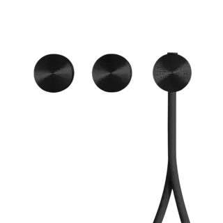 Смеситель для душа CEA Giotto GIO83BKKDS Black Diamond/black silicone rubber