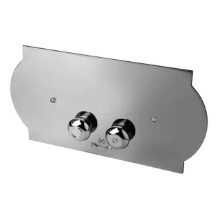 3SC Square Plaque Кнопка смыва для унитаза, латунь, цвет: Chrome SPL00SL