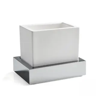 3SC SK Стакан для зубных щеток подвесной, цвет: Chrome SK03SL