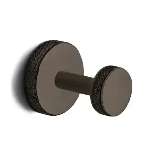 3SC Ribbon Крючок для полотенец одинарный, подвесной, цвет: Matt Dark Bronze RB12BMX