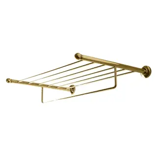 3SC New England Полочка-решетка 50x35 см, подвесная, цвет: Polished Gold 24Kt NE99GD