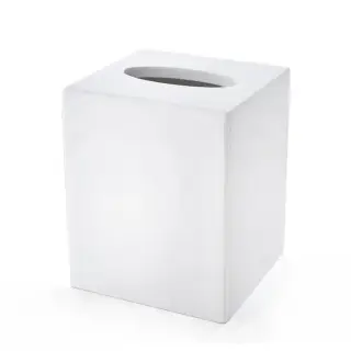 3SC MooD White Контейнер для бумажных салфеток, 12х12х14 см, настольный, цвет белый матовый MW71A