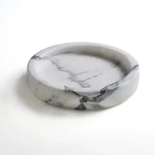 3SC Apuana 2.0 Мыльница с мраморной чашей, настольная, цвет: Bianco Statuario AP01A