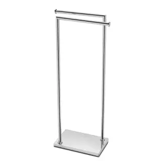 3SC Piantane Напольная стойка с 2 полотенцедержателями 30х18хh83см, цвет хром SIMO50SL