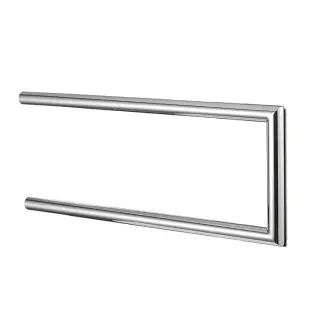 3SC Guy Полотенцедержатель двойной, неповоротный, плечо 30см, цвет хром GU29SL