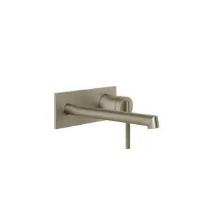 Gessi Ingranaggio Внешние части для настенного смесителя, излив 20,5см, цвет: finox brushed nickel 63589#149