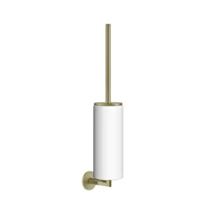 Gessi Anelo Ершик для унитаза подвесной с керамической колбой, цвет: brushed brass PVD 63719#727