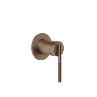 Gessi Внешняя часть встраиваемого смесителя, на 1 поток, цвет: copper brushed PVD 63609#708