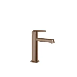 Gessi Ingrannagio Смеситель для раковины, излив 12,8 см, без дон клап, цвет: copper brushed PVD 63502#708