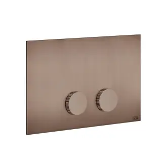 Gessi Ingranaggio Клавиша смыва для инсталляции Geberit Sigma 8 и Sigma 12, цвет: copper brushed PVD 54635#708