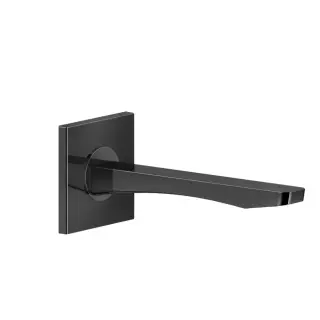 Gessi Rilievo Настенный излив на 1/2, комбинируемый с удаленным управлением., цвет: black metal PVD 59100#706