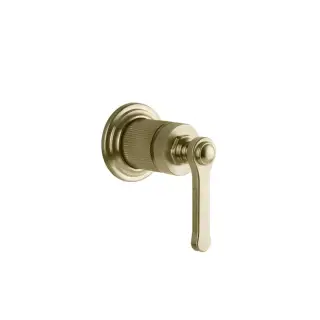 Gessi Venti20 Внешняя часть встраиваемого смесителя, цвет: brushed brass PVD 65131#727