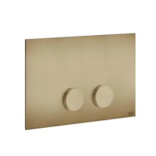 Gessi Anello Total Look Клавиша смыва, цвет: warm bronze brushed PVD 54623#726