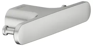 Keuco Edition 400 Крючок для полотенца двойной, подвесной, цвет: нержавеющая сталь 11515 210000